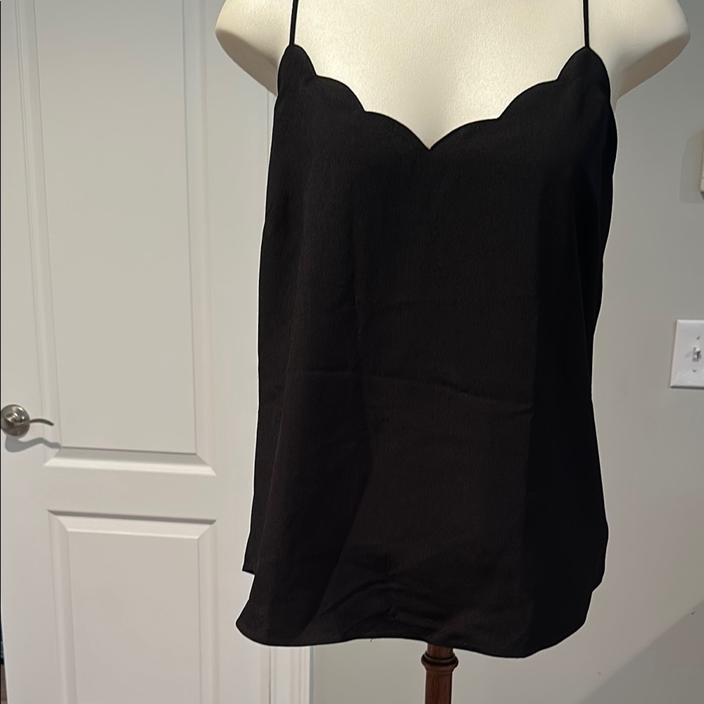 J. Crew Black Sleeveless Camisole Top NWT